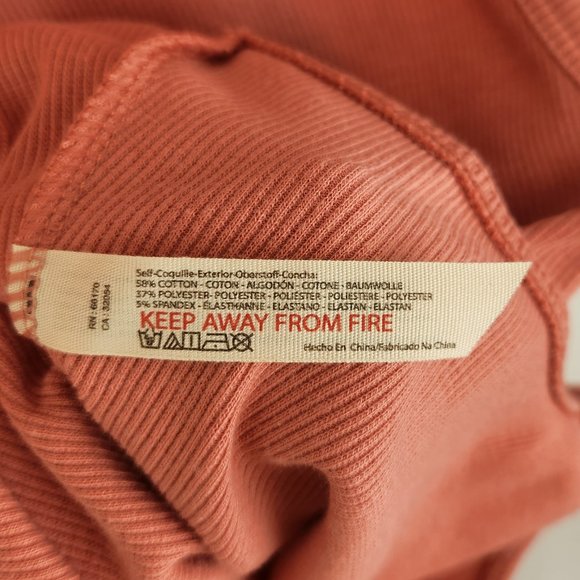 NWT Intimately Free People Ribbed Tank Thong Bodysuit Snaps sz XS - Picture 7 of 8